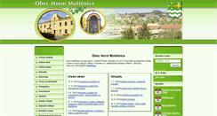 Desktop Screenshot of hornimostenice.cz